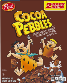 XXL POST Cocoa Pebbles Sweetened Corn and Oat Puffed Cereal 1070 gr